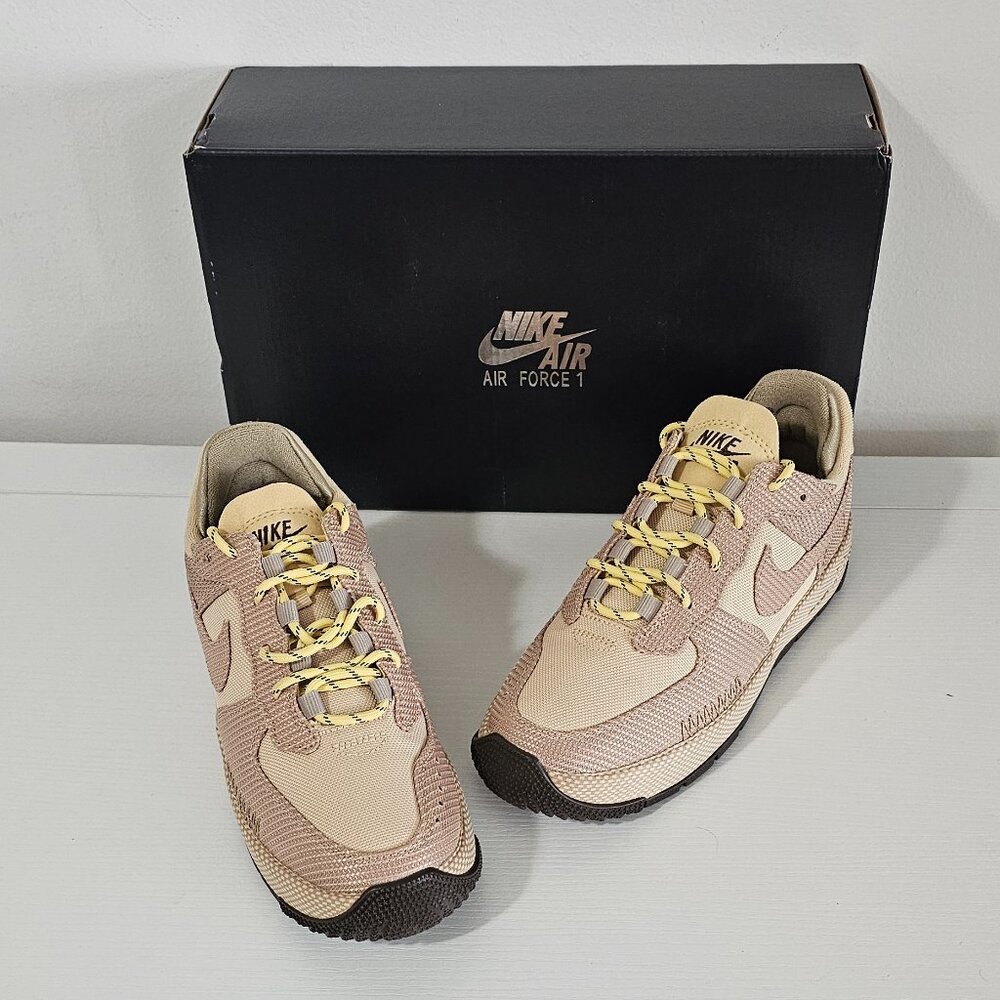 Nike Air Force 1 Wild -Sesame/Baroque Brown/Khaki - Women's Size 6.5 -FB2348-201